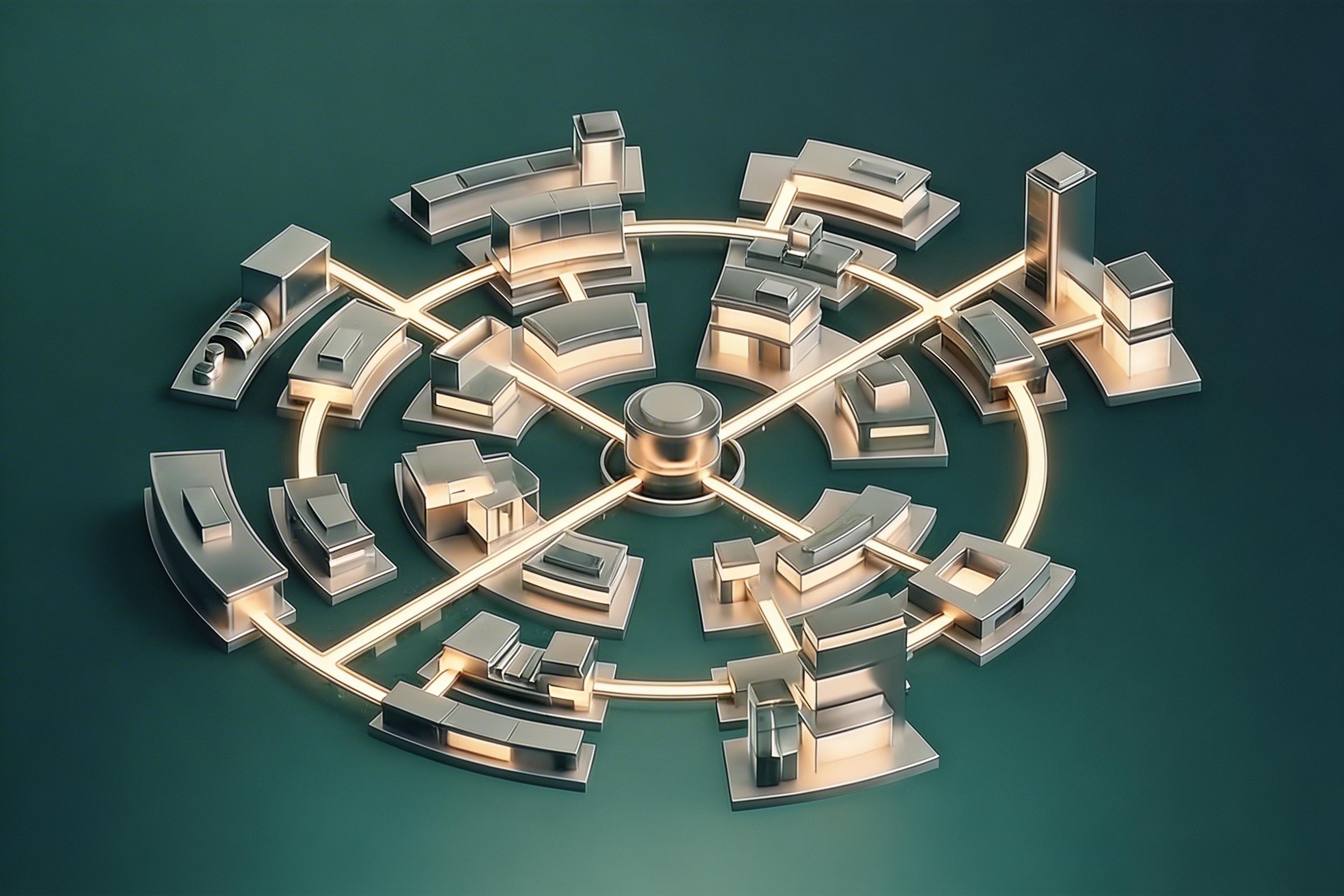 Atlas visual da arquitetura operacional Operon